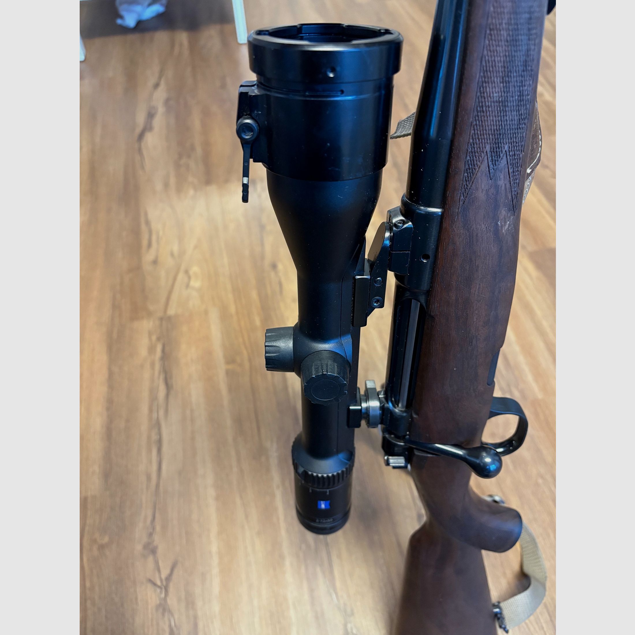 Zeiss V6 2-12x50, mit Schiene, Leuchtabsehen 60