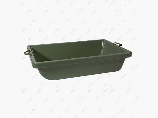 Contenedor de caza de plástico con asa de transporte