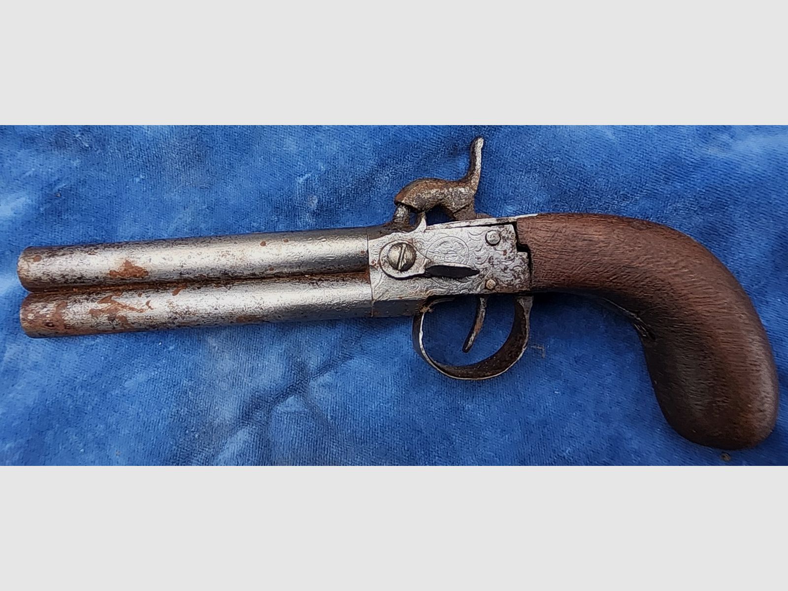 Double-barrel over-and-under percussion pistol 9 mm (license-free), image 1 of 6