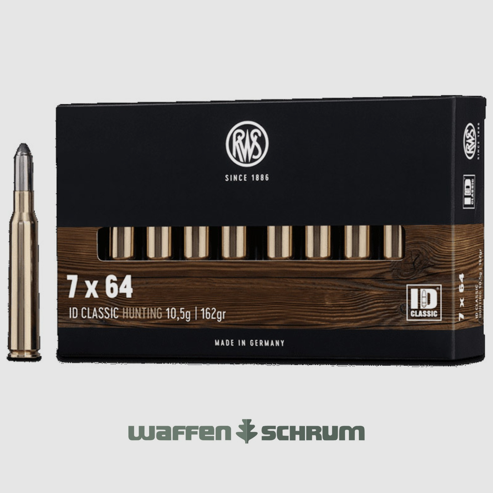 RWS ID Classic 10,5g - 162gr 7x64
