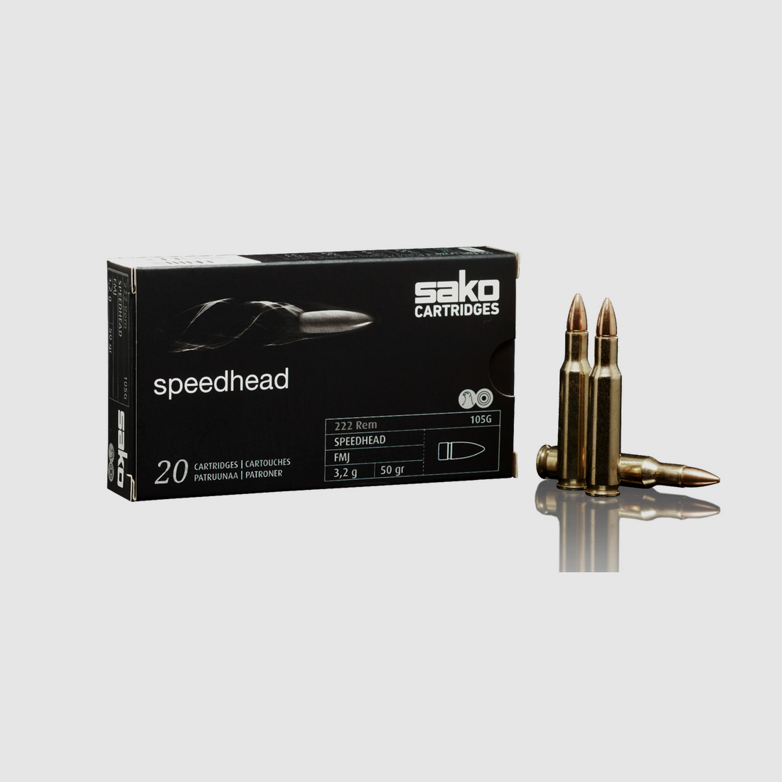 Munitions SAKO308WIN 123 SPEEDHEAD, image 1 sur 2