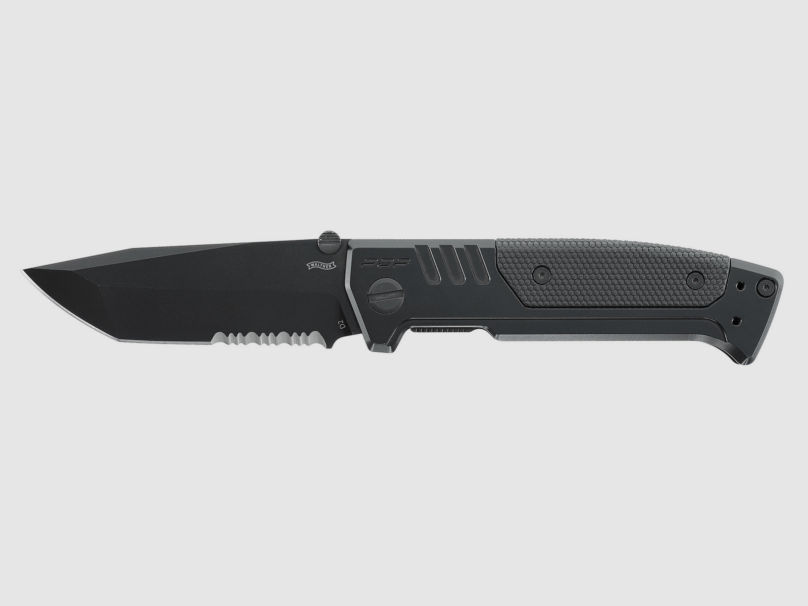 Umarex 5.0898 Messer Walther PDP Steel Frame Tanto Folding Knife BLK-BLK-SE, Bild 1 von 3