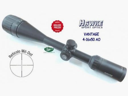 HAWKE VANTAGE 1 IR AO 4-16X50 MIL DOT