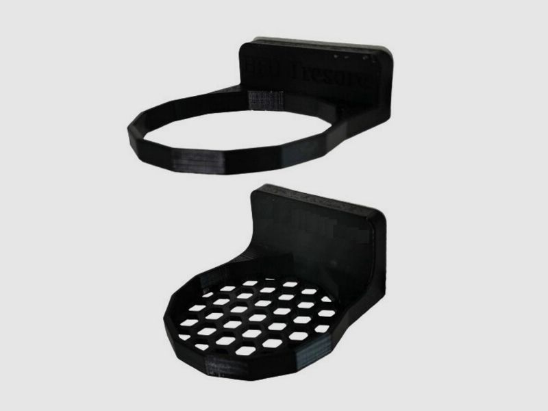 Gunshome Magnethalter: Schalldämpferhalter für Waffenschrank, Set 2-teilig