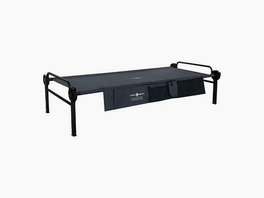 Disc-O-Bed Disc-O-Bed Feldbett XLT Single Edition mit Seitentasche anthrazi