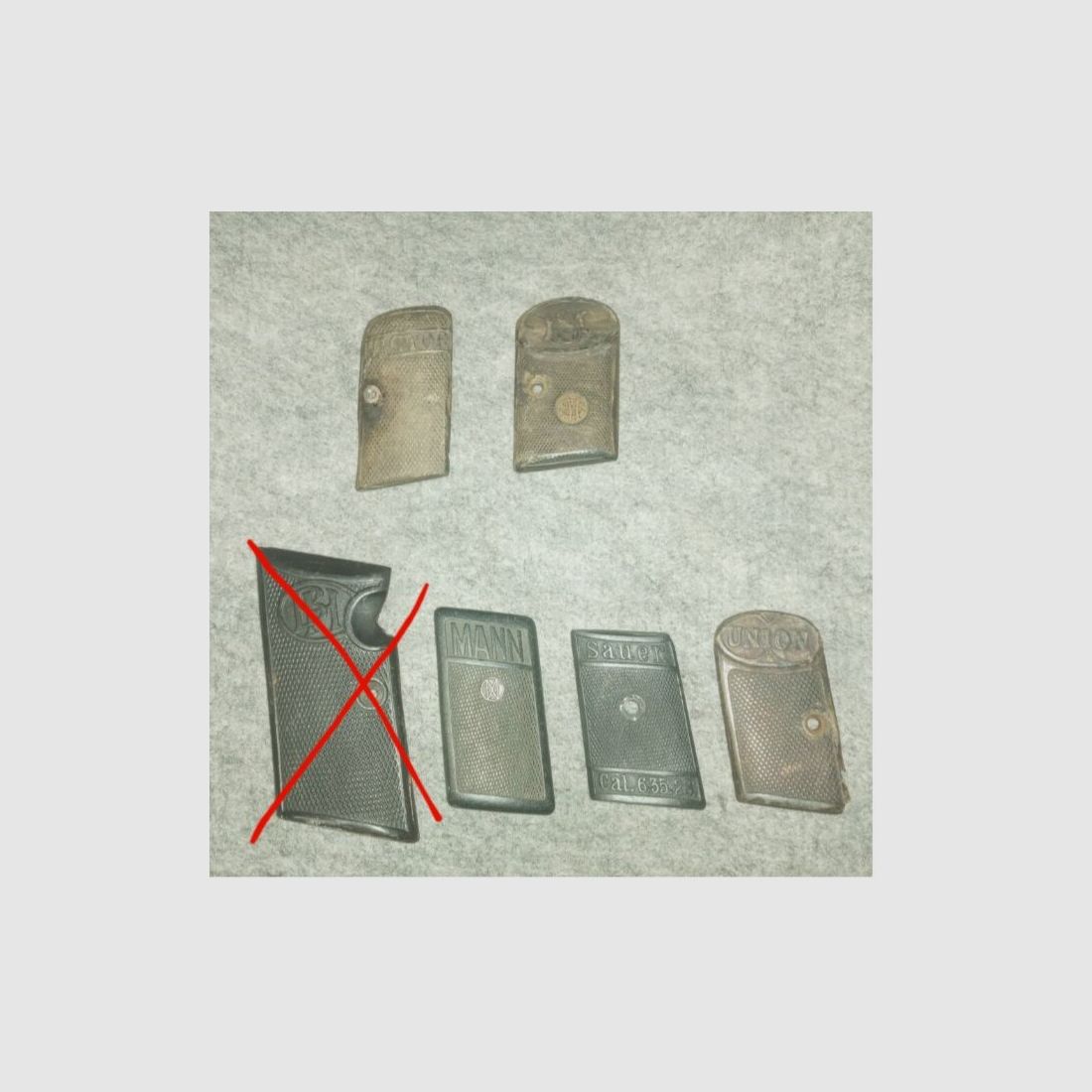 Sauer, mężczyzna, Victor, Unia i inne różne okładziny chwytów