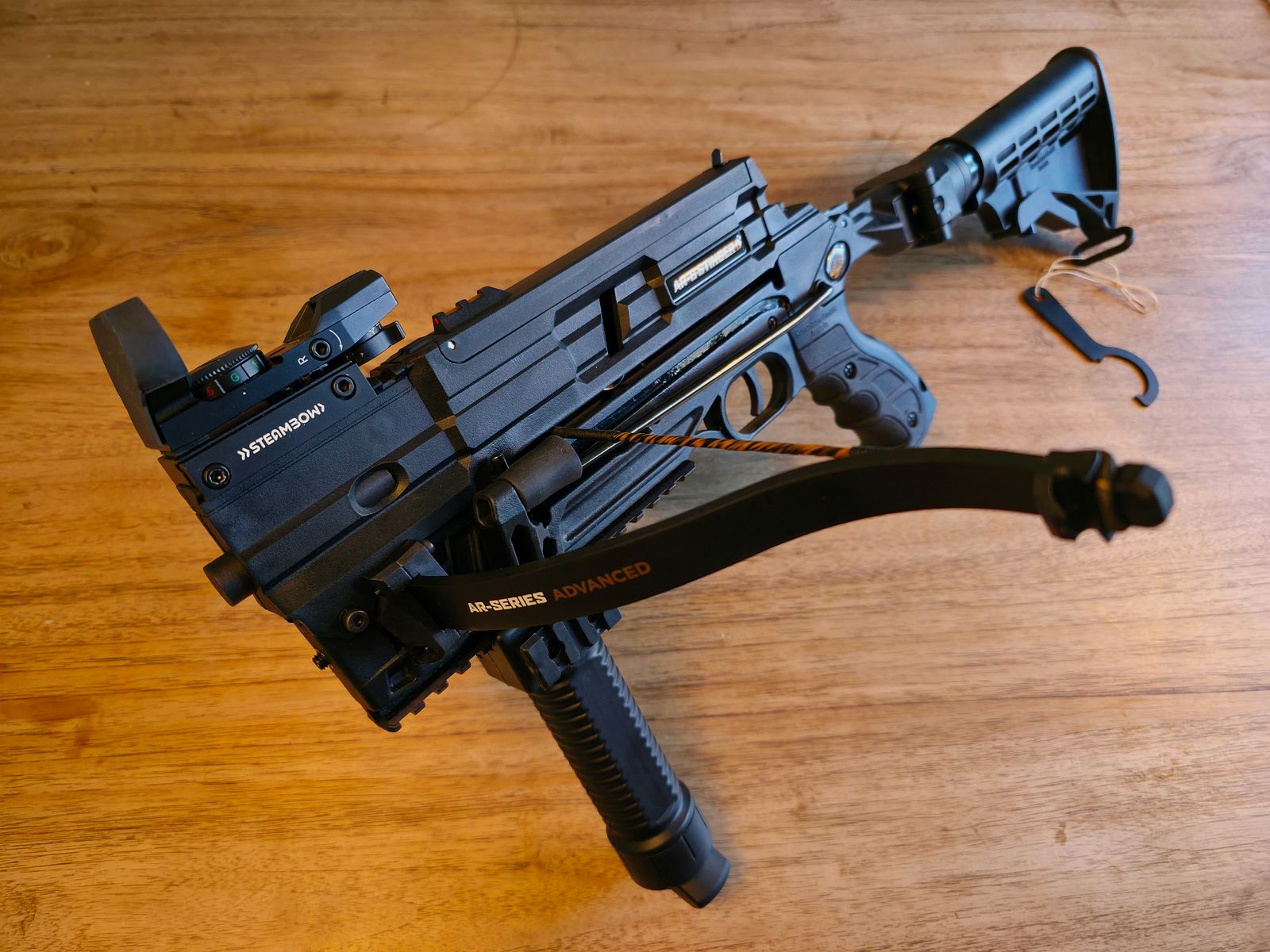 Steambow AR-6 Stinger II Tactical - SET - Viel Zubehör!