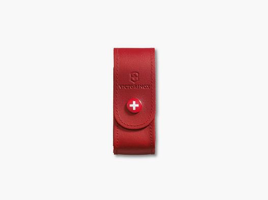 VICTORINOX BORSA PER COLTELLI IN PELLE ROSSA