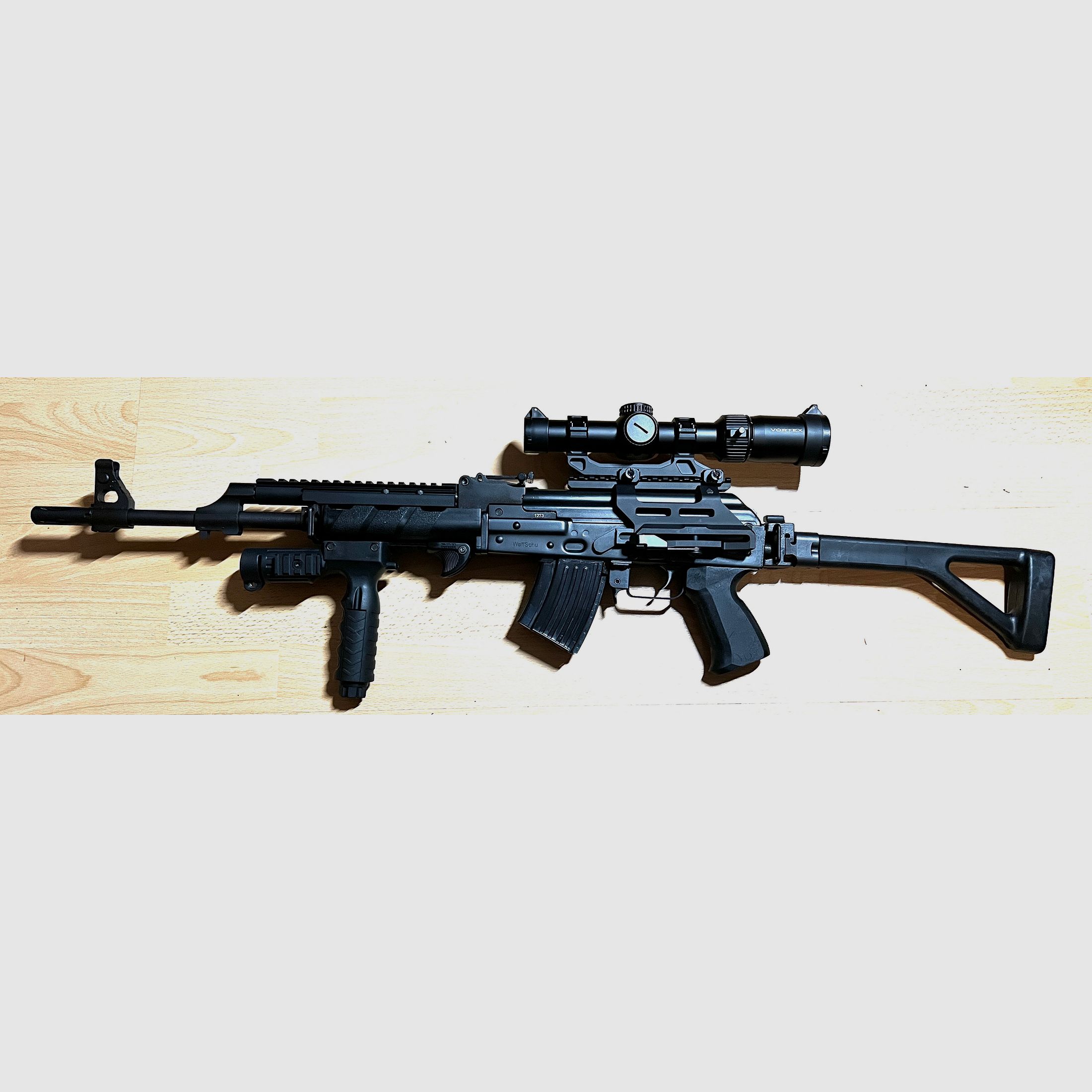 Zastava PAP-G 7,62×39 Komplettsetup – Vortex Strike Eagle 1-8×24 – Ultimak Rail – UTG QD Mount – Profi-Konfiguration | AK Sammlerstück | Jagd & Sport | keine Saiga / Molot / Arsenal / WBP