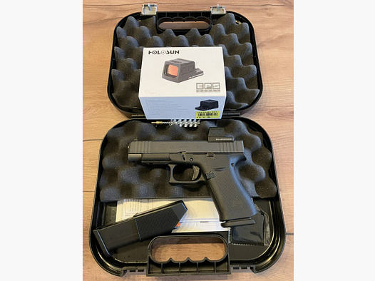 Glock 48 MOS inkl. Holosun Rotpunkt	 9mmLuger