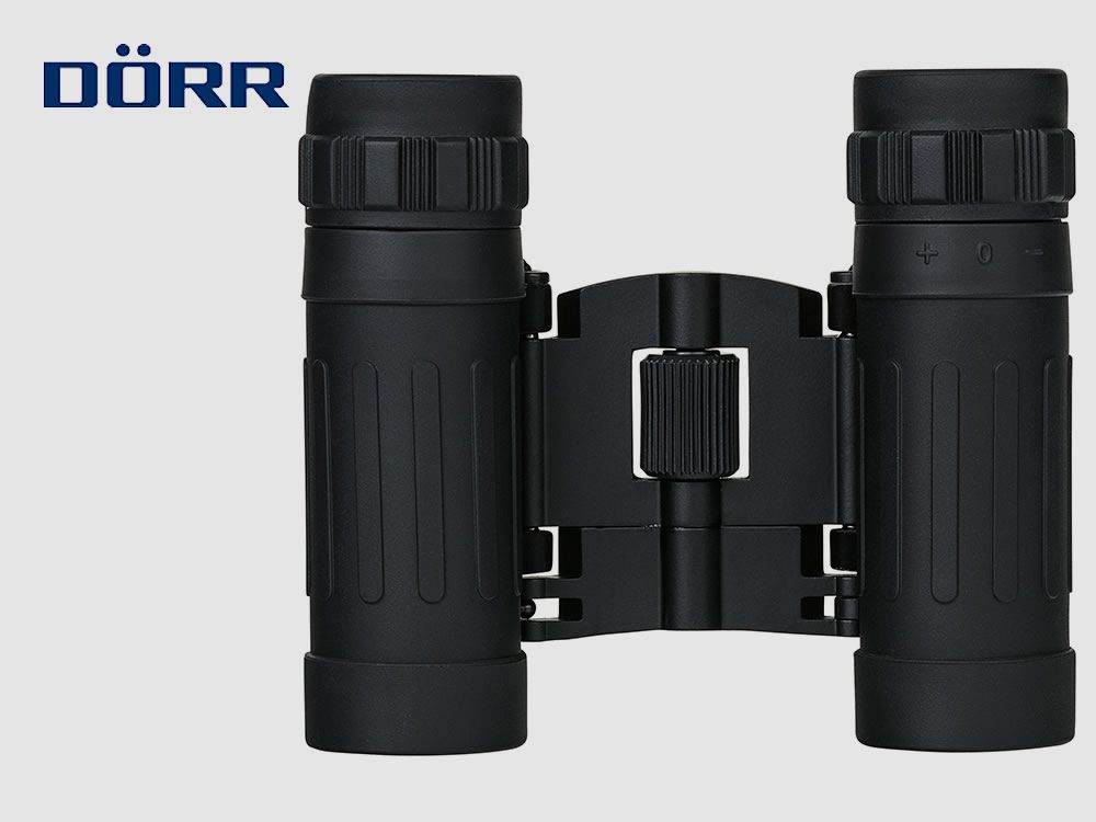 DĂ–RR Taschen-Fernglas PRO LUX 8x21, faltbar, schwarz, vollvergĂĽtete Linsen