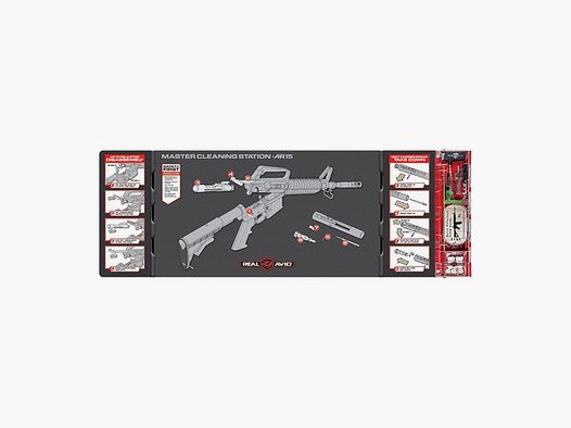 REAL AVID – AR15 REAL AVID AR-15 MASTER CLEANING STATION