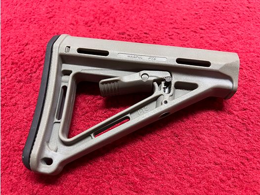 Shoulder support for M 4 / AR 15 models in Foliage Type III