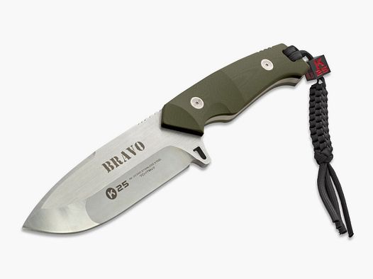 Bravo kräftiges Outdoormesser mit Nylonscheide