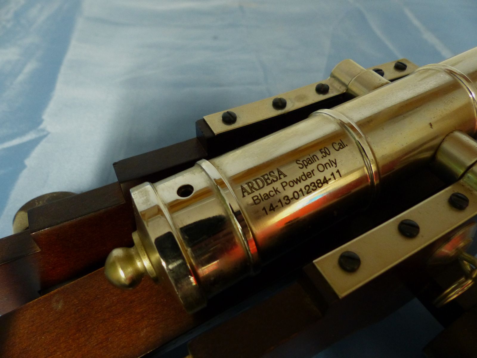 Vorderlader Kanone Ardesa Spanien Cal. .50 Schwarzpulver vintage