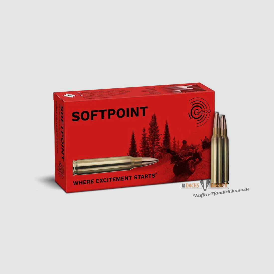 GECO .30-06 Sprg SOFTPOINT 11,0g/170gr Teilmantel 20 Schuß