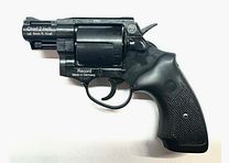 Record Revolver CHIEF 2" Pal. .380 Knall schwarz-matt Kunststoffgriffschalen