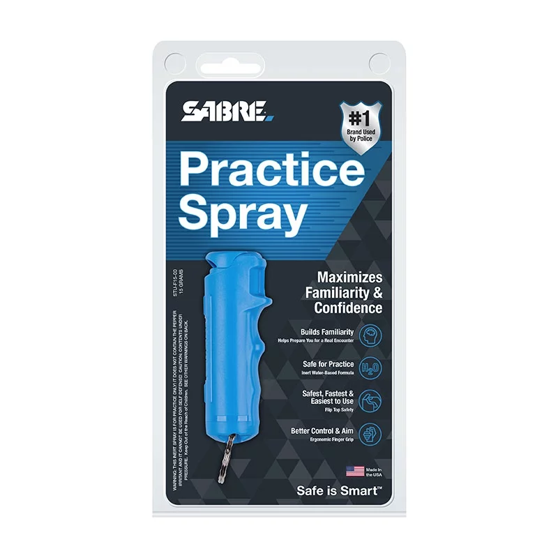 Trainingsgas Sabre Practice Spray Canister with Flip Top STU-F15-00 (RMG/SABRE STU-F15-00), afbeelding 2 van 2