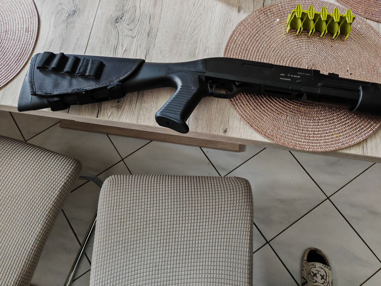 ASK Franchi SAS 12 Full Stock PumpGun plus 12 Shells