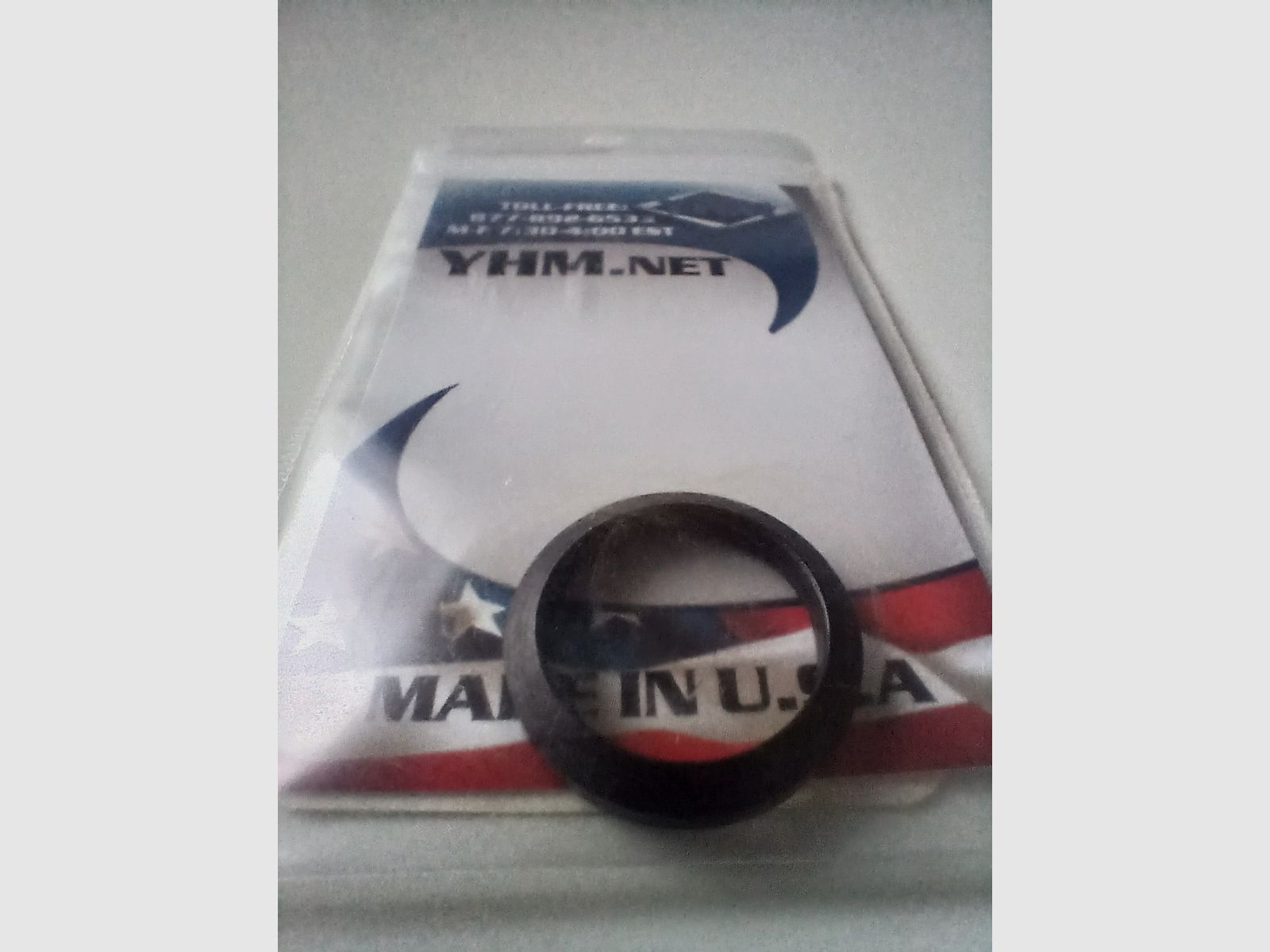X2 YANKEE HILL MACHINE CO., INC. AR .308 5/8' CRUSH WASHER STEEL BLACK