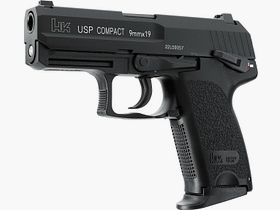Heckler & Koch USP Compact 6 mm Softair Pistole