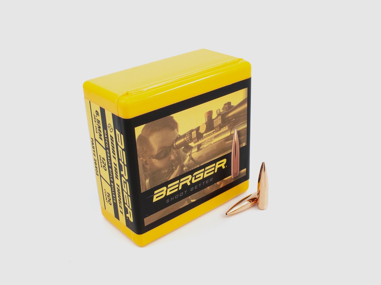 Berger Bullet 6.5mm/.264 BT Target 120GR 100 pieces