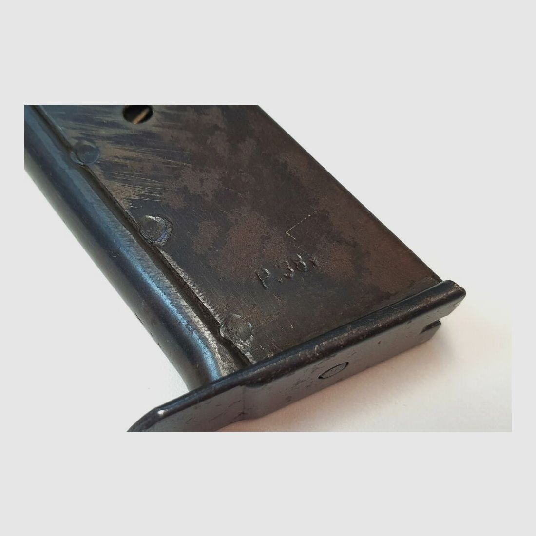 Carl Walther Waffenfabrik Thüringen Magazin für Pistole Walther P38 - Wehrmachtsstempel - 9mmLuger - 8 Schuss