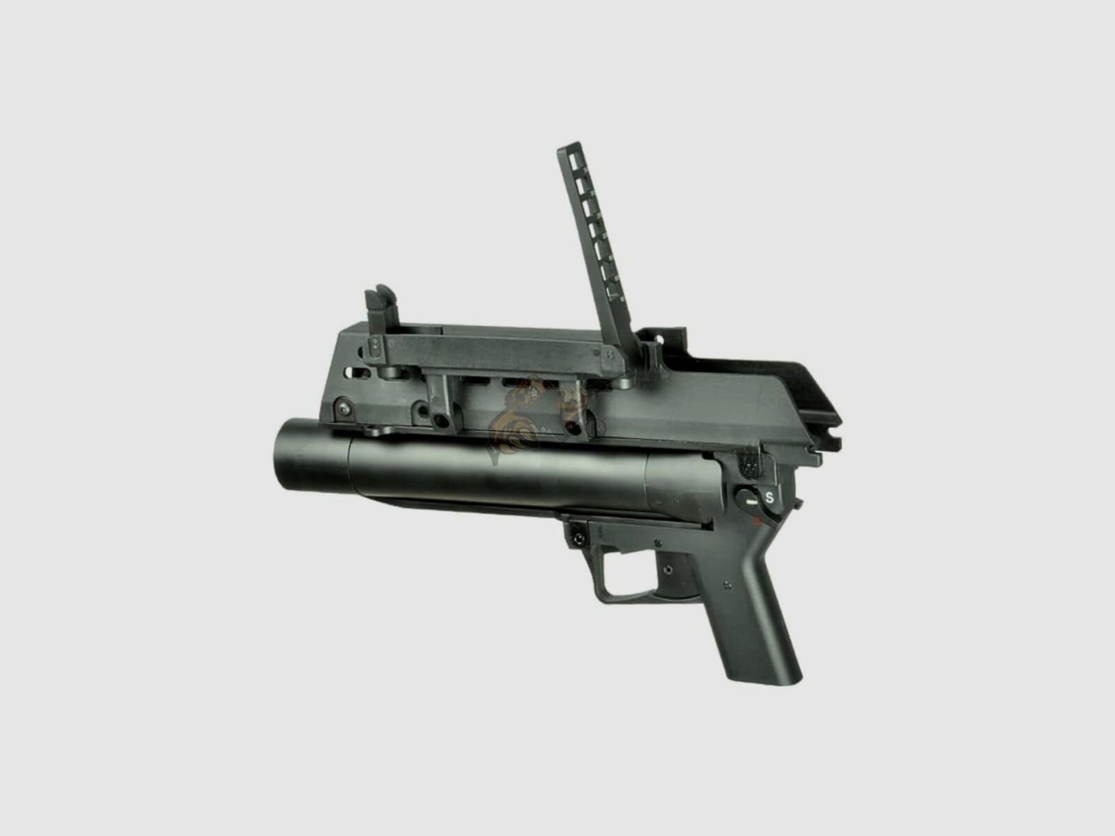 AG-36 Airsoft Granatnik w czarnym, zdjęcie 3 z 3