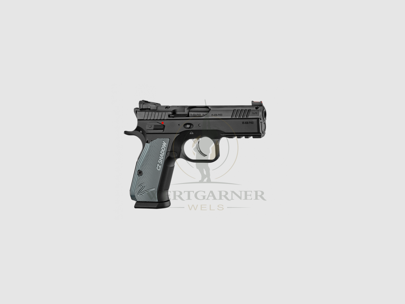 CZ Shadow 2 Compact OR 9x19 Grey Grip, Bild 2 von 2