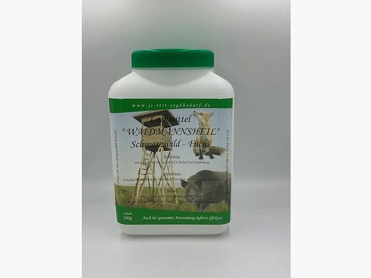 Lockmittel für Schwarzwild und Fuchs
