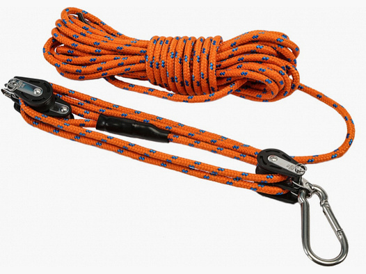 Wild gallows system pulley block