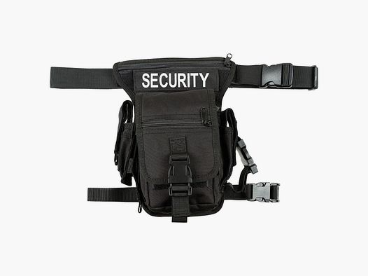 Security Tasche Hip Bag, Schwarz