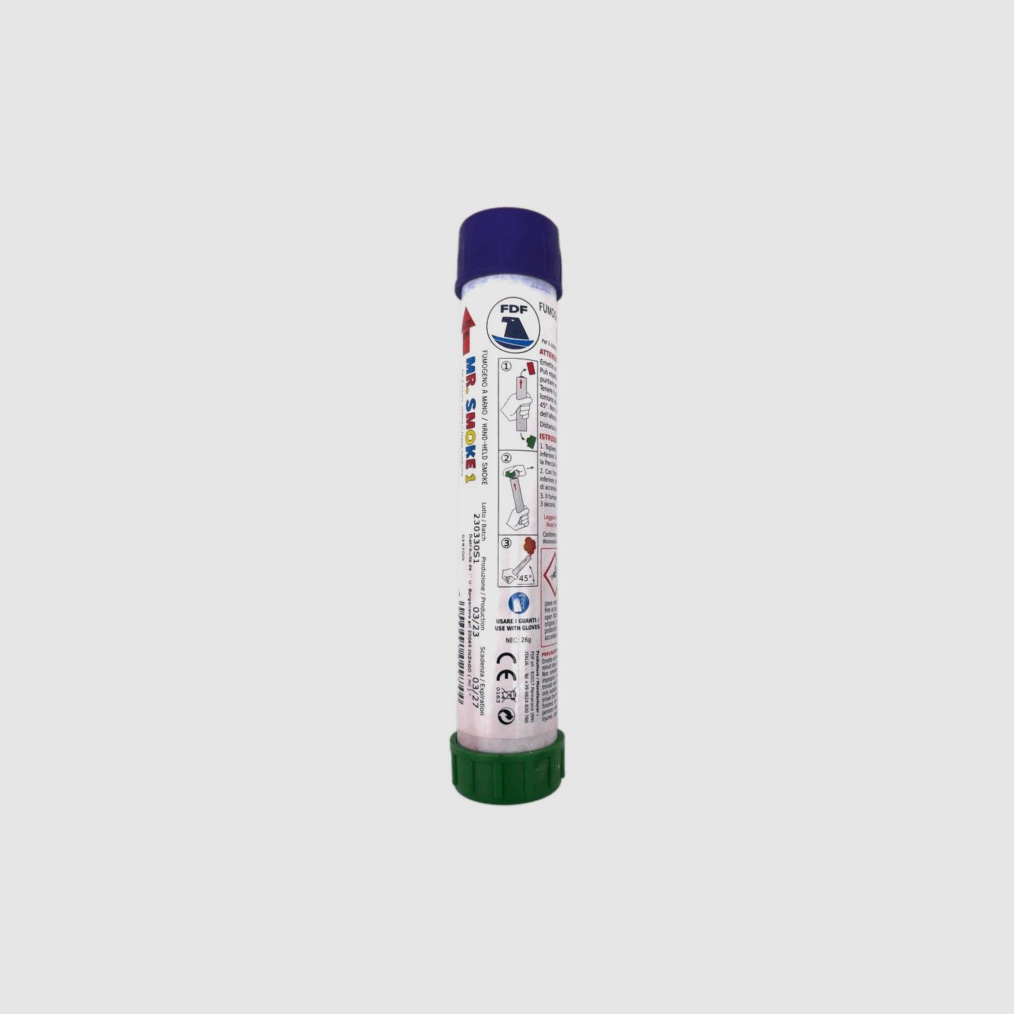 Fumogeno T1 V°D Farbe Blau, Bild 1 von 2