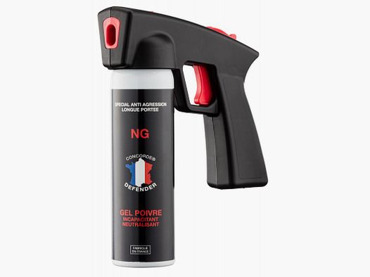 GEL DEFENSE POIVRE 100 ML AVEC POIGNÉE – NOUVELLE GÉNÉRATION
