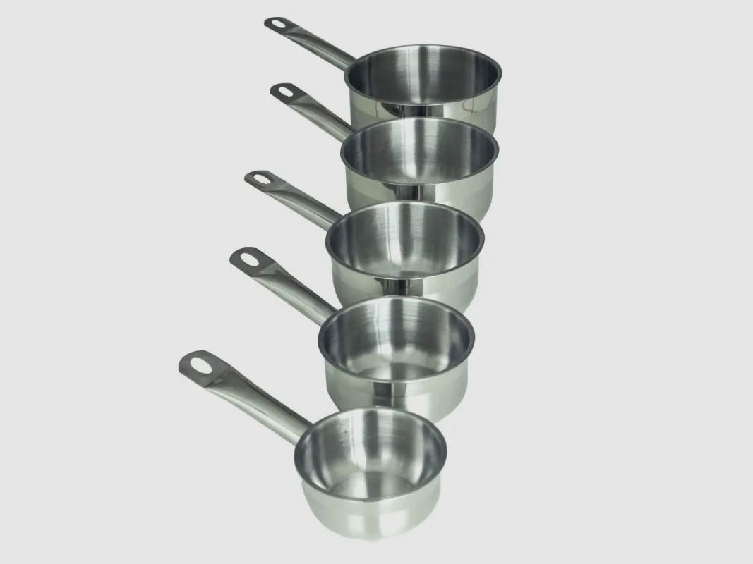 Casserole acier inoxydable / 5 tailles 12 à 20 cm, image 2 sur 4