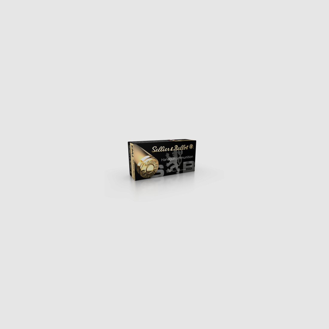 S&B Munitions de Pistolet 10 mm Auto 11,70g Full Metal Jacket