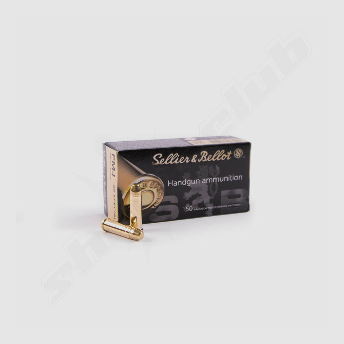 Sellier & Bellot FMJ - 158grs 50Stk. .38Special