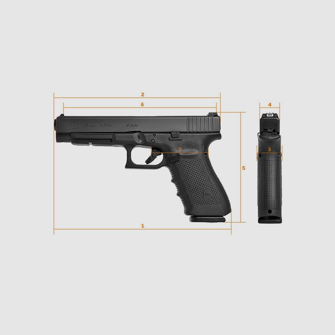 GLOCK 41 Gen4 – Kal. .45 ACP