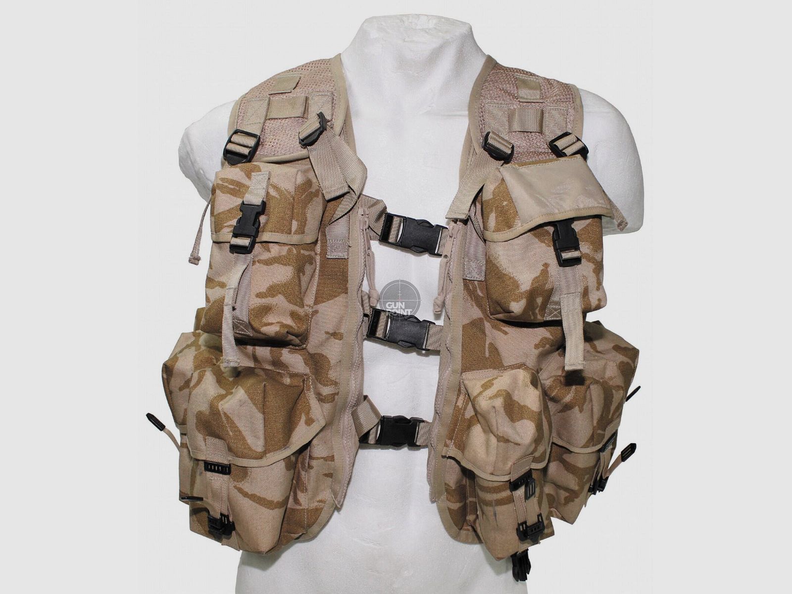 Brit. Tactical Weste,DPM desert, gebr.