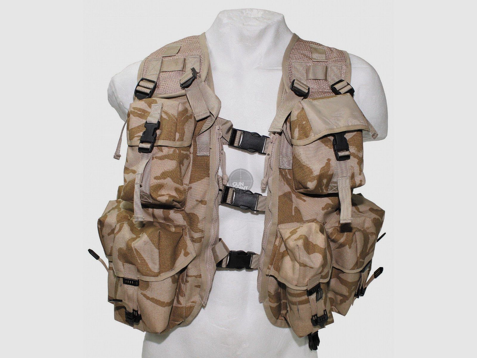 Brit. Tactical Weste,DPM desert, gebr.
