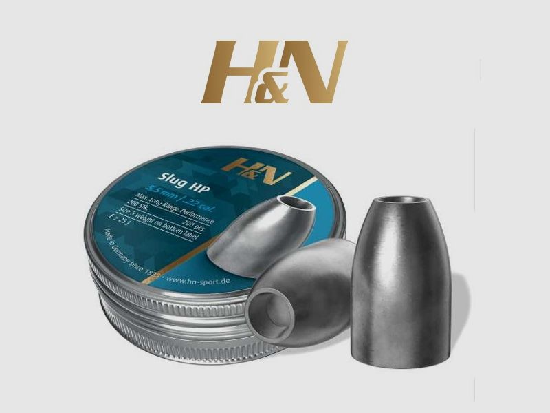 H&N Slug HP Pallini cal. 5,51 mm /.217″ – Latta da 200 pallini di 1,49 g.