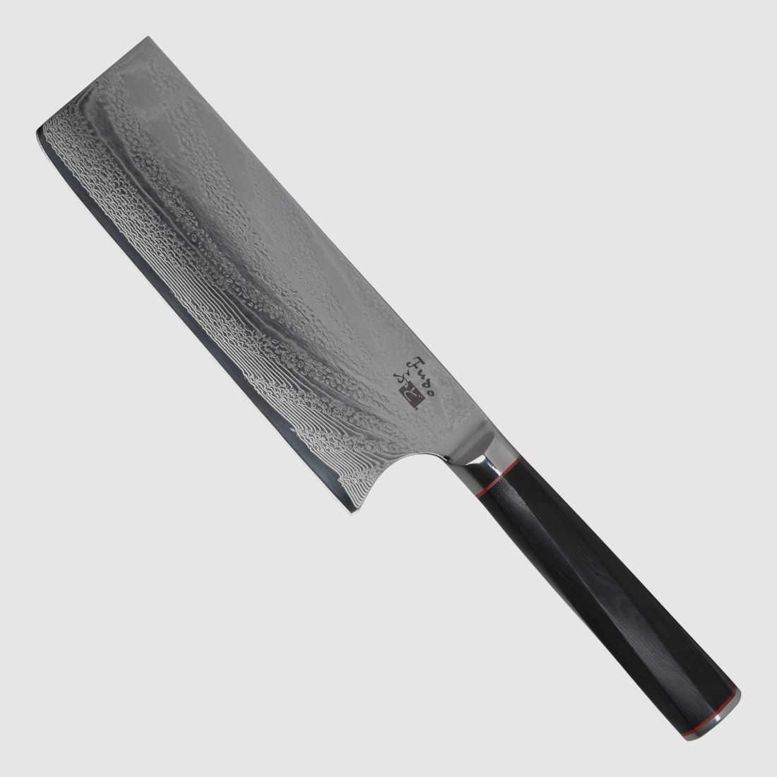 Fudo Migoto Nakiri Couteau de Chef en Damast Couteau de Cuisine