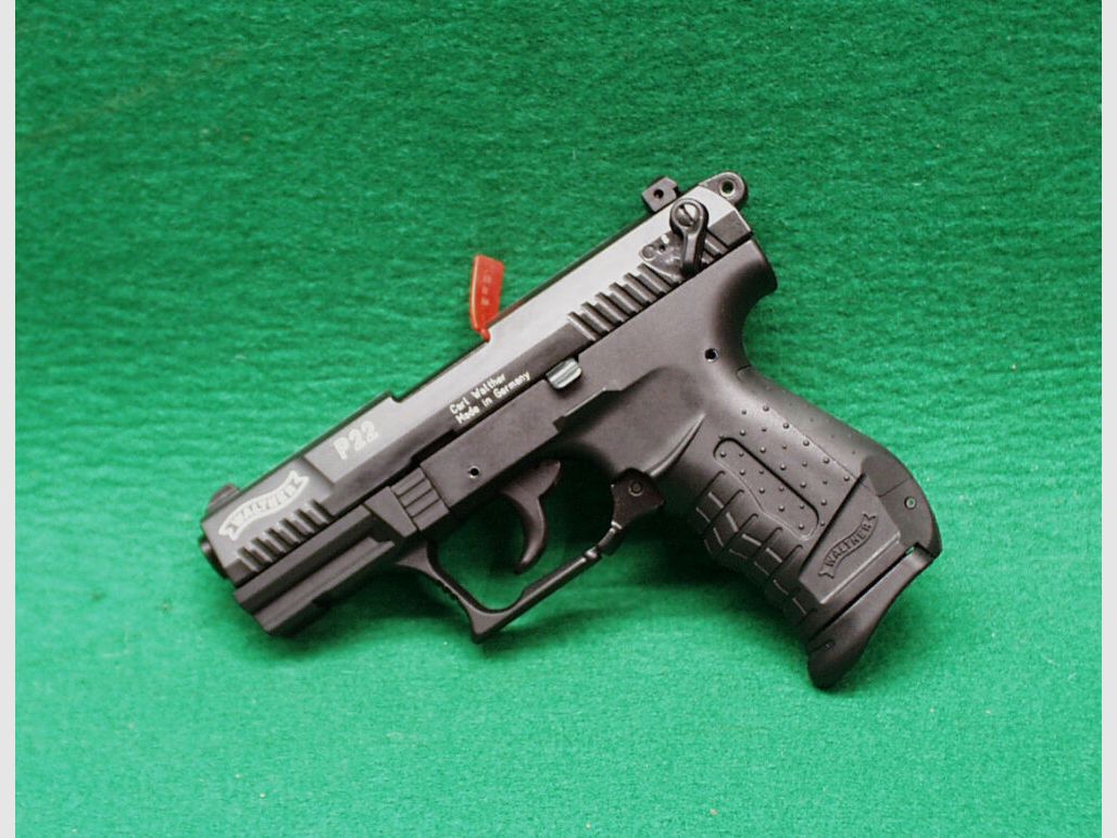 Pistola de fogueo Walther Schreckschuss P22, negra