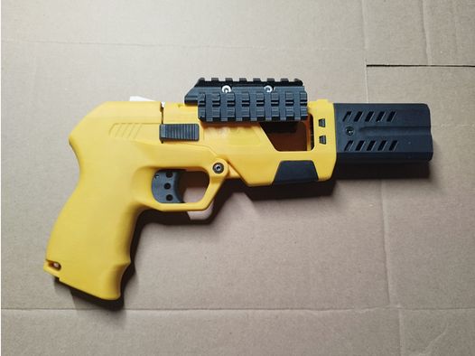 AEA Scuba Ringer MK2 Laufmantel Picatinny Schienen Halter Startrohr und Kartusche