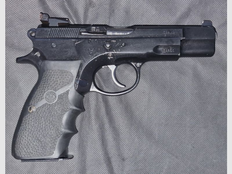 SA/DA Großkaliber Pistole 9 mm Luger Para Parabellum CZ 75 und Wechselsystem Kadet .22lr