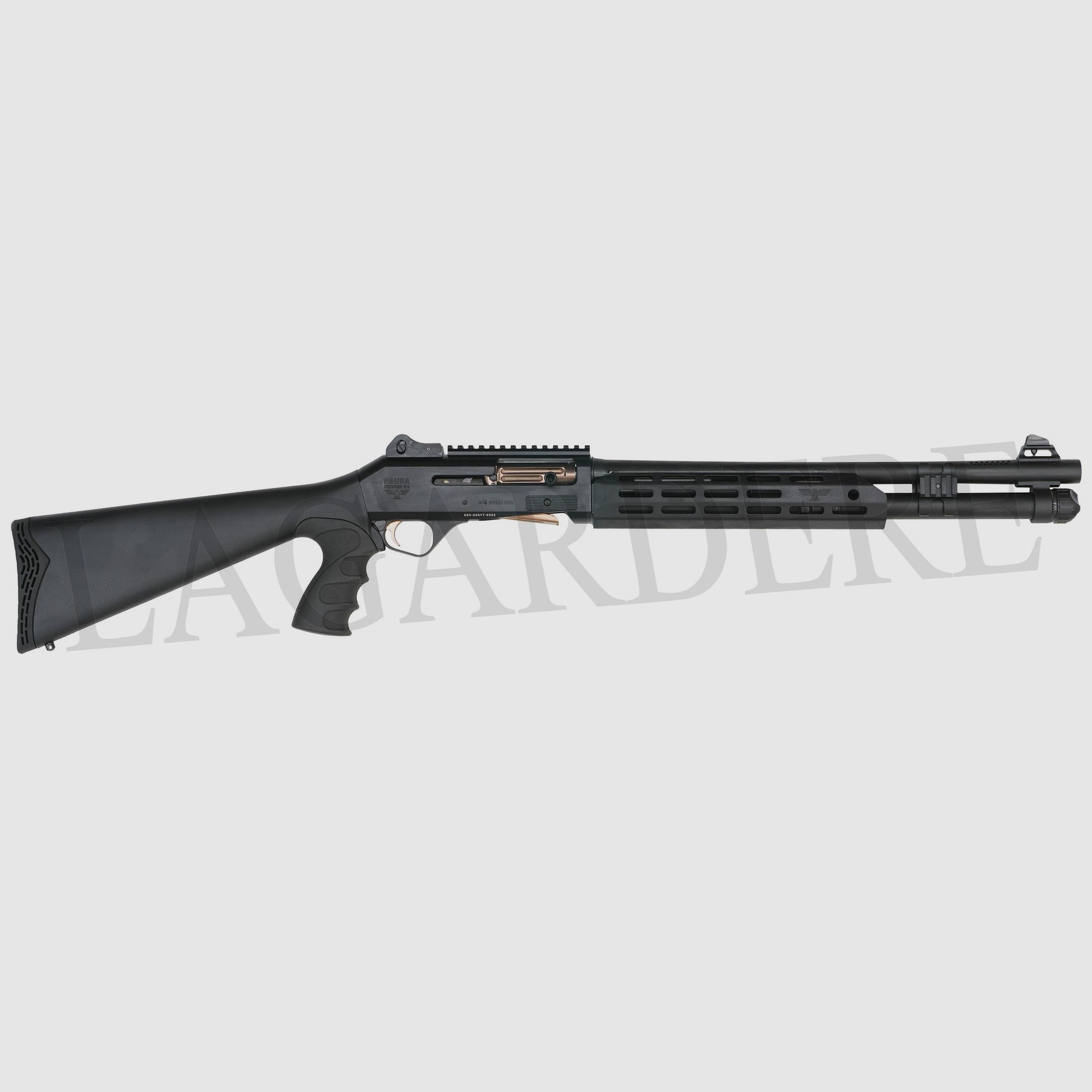 PANZER ARMS USA M4 SPEED PRO TAC SCHWARZ/BRONZE TITAN 18,5" (SEMI-AUTOMATISCHES MILITÄRGEWEHR MIT GLATTEM LAUF)