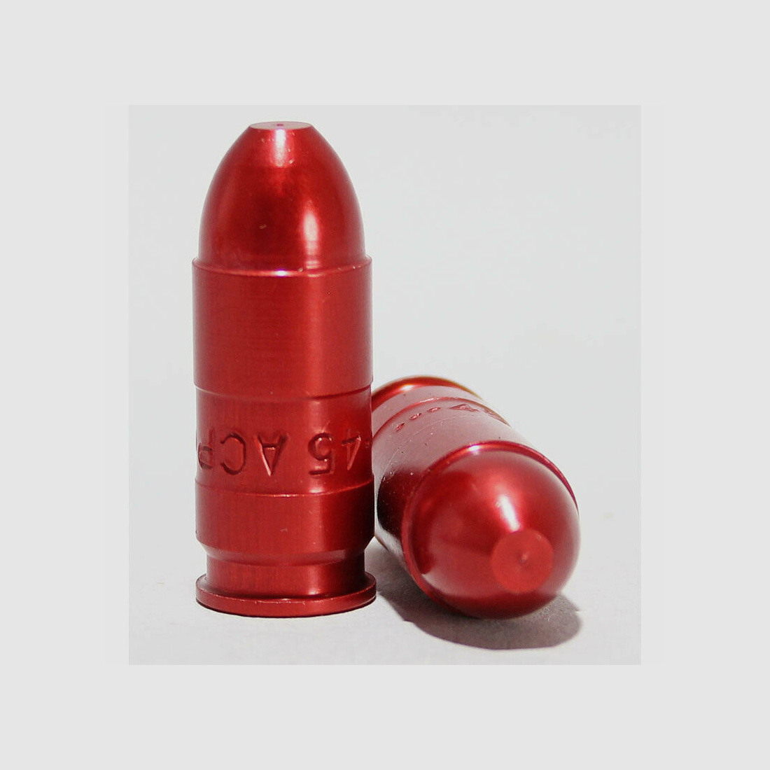 Accesorios de armas cartucho de amortiguación de aluminio calibre 45 ACP 2 piezas cartuchos de amortiguación