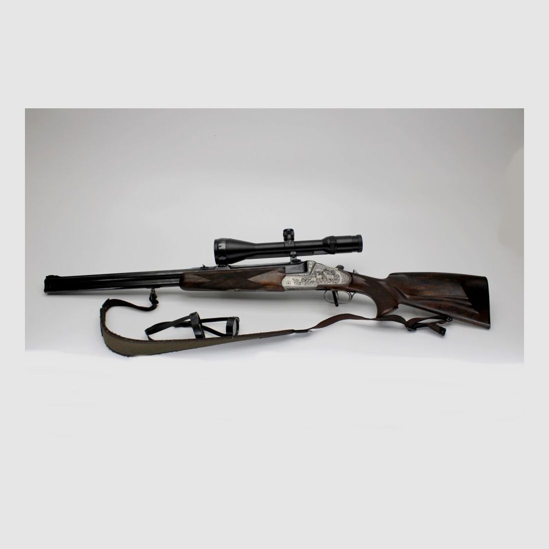 Bockdrilling Heym 35 de luxe avec Swarovski Habicht 2,5-10x56 LP et munitions 20/76;9,3x74R;5,6x52R
