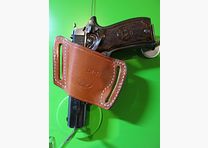 Pokrowiec na pistolet BUCHEIMER 302-30, taktyczny pokrowiec na biodro, np. półautomatyczne pistolety 7,65 mm Br., ukryte noszenie