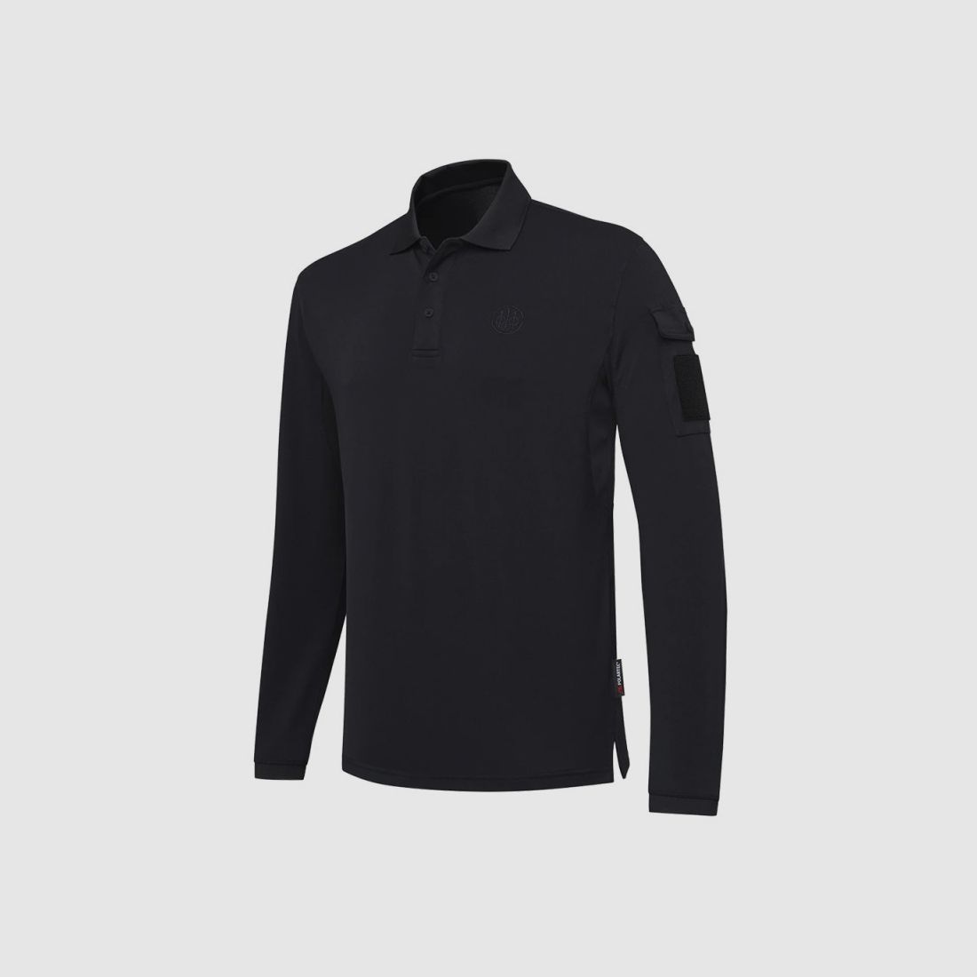 POLO MIT LANGEN ÄRMELN BERETTA MILLER SCHWARZ, Bild 1 von 2